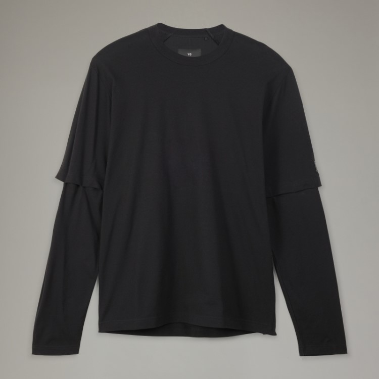 Adidas Y-3 Camiseta Crepe Manga Longa