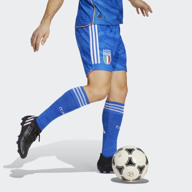 Calção Adidas Blue Italy 23 Home Autêntico