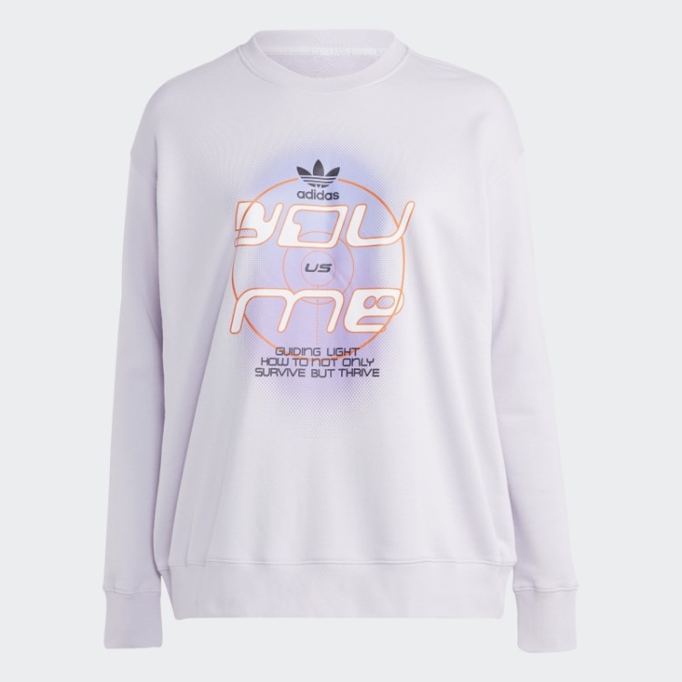 Moletom Sempre Original (tamanho Grande) Adidas Silver Dawn