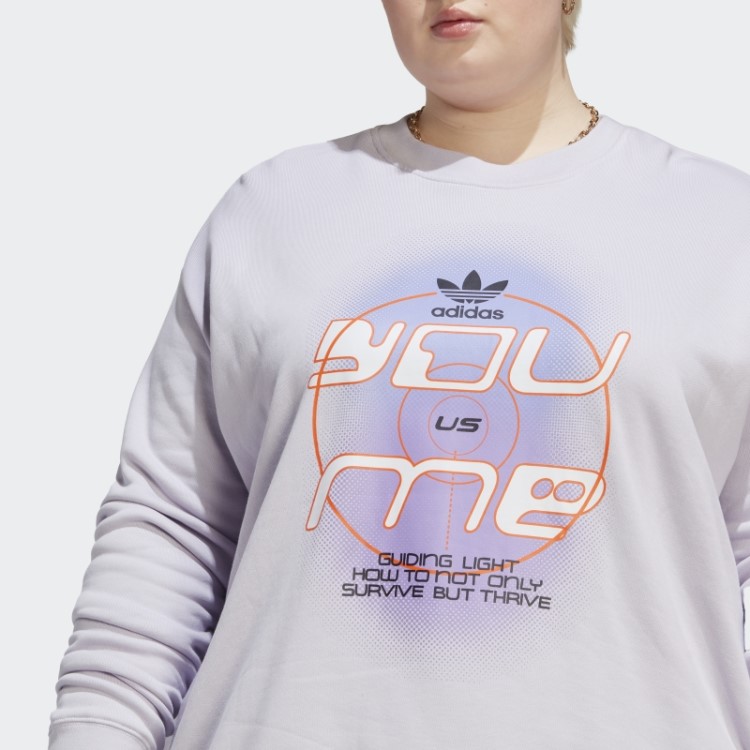 Moletom Sempre Original (tamanho Grande) Adidas Silver Dawn