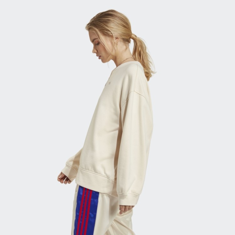 Premium Essentials Moletom Oversized Adidas Branco