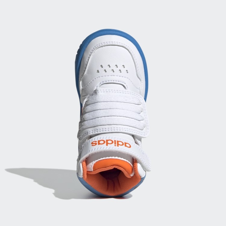 Tênis Adidas Mickey Mid Hoops Laranja