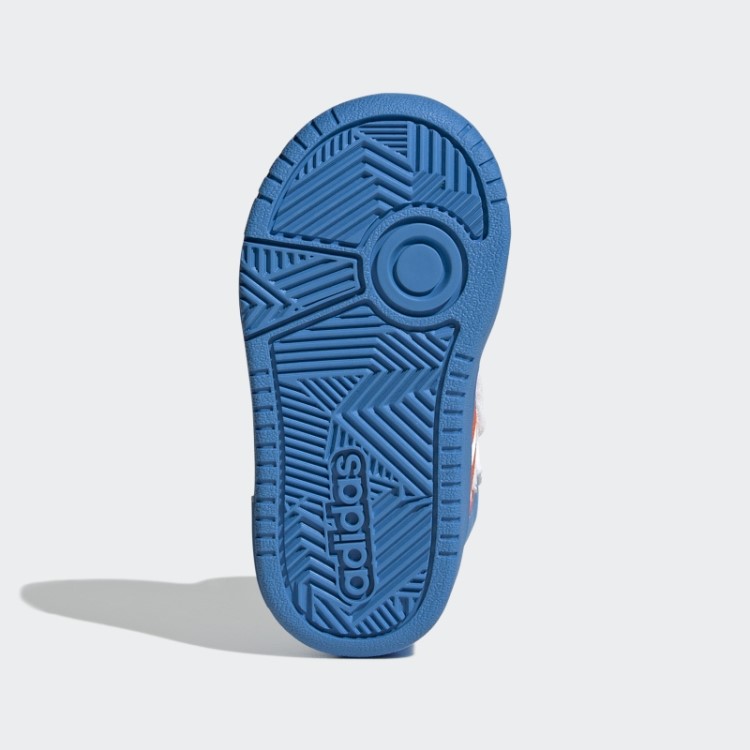 Tênis Adidas Mickey Mid Hoops Laranja