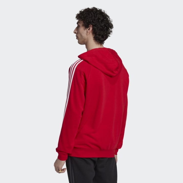 Arsenal Dna Moletom Com Capuz E Zíper Completo Escarlate Adidas