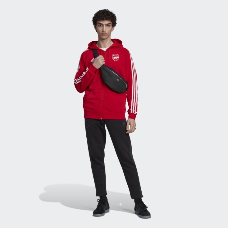 Arsenal Dna Moletom Com Capuz E Zíper Completo Escarlate Adidas