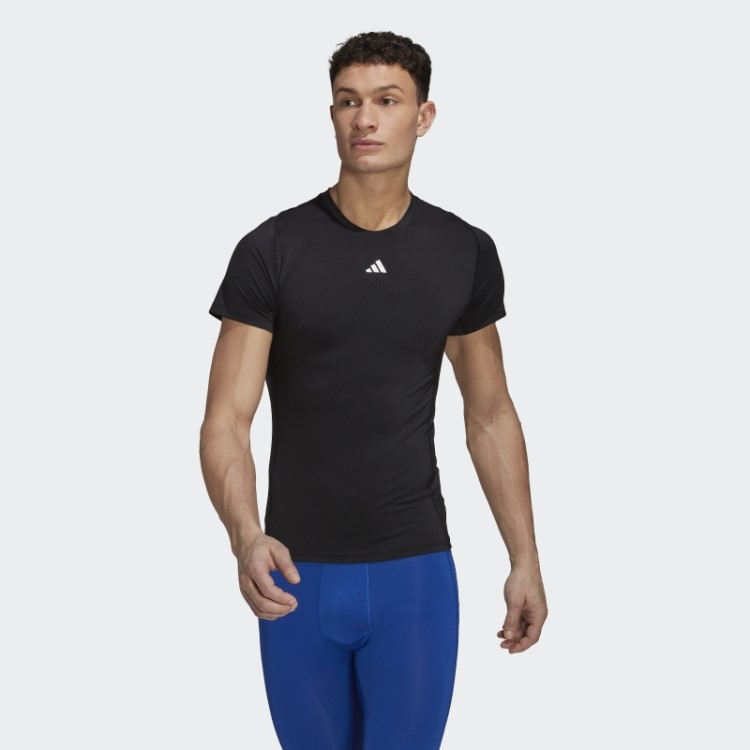 Camiseta De Treino Techfit Adidas Preta