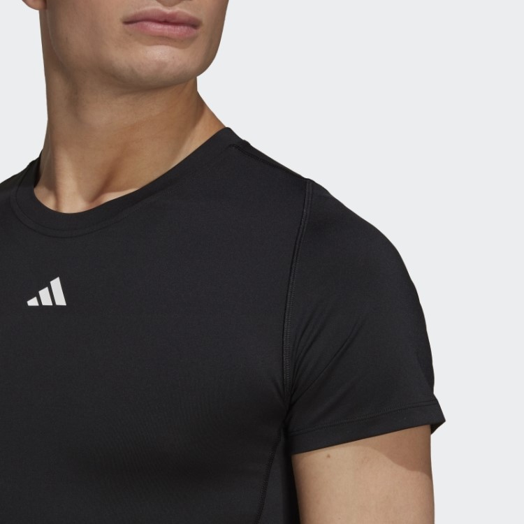 Camiseta De Treino Techfit Adidas Preta