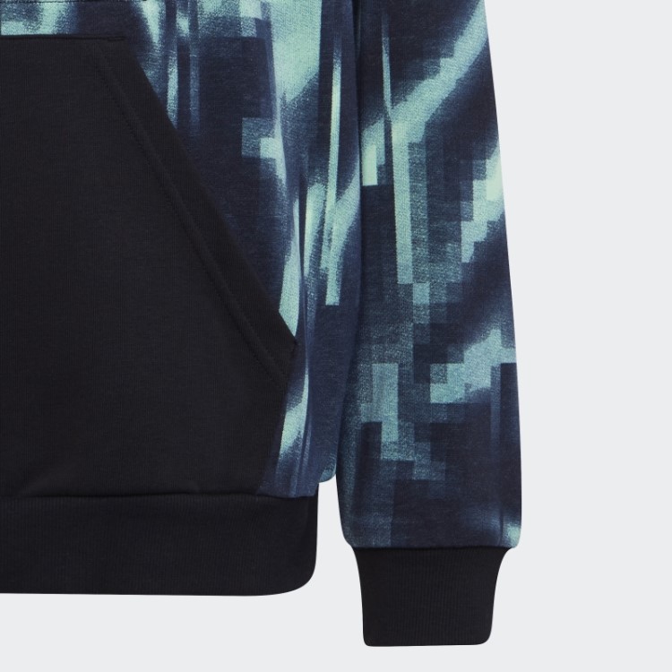 Moletom Com Capuz Preto Adidas Arkd3 Solto Na Moda