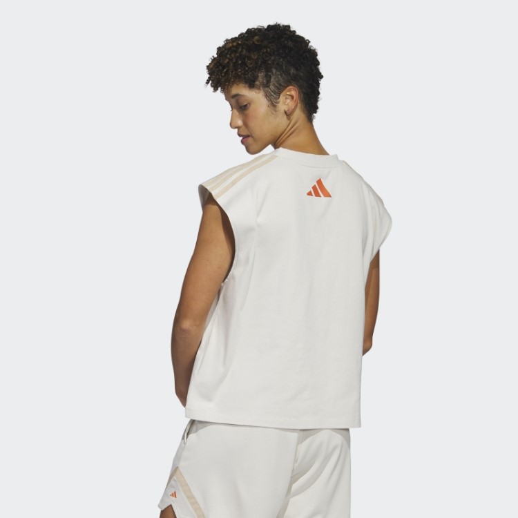 Selecione Top Sem Mangas Adidas Alumínio