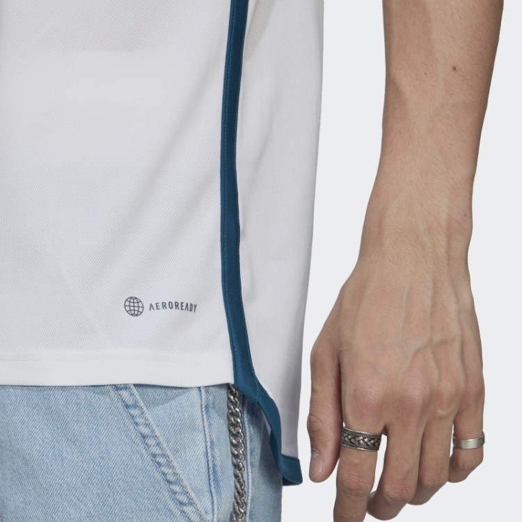 Camisa Branca Adidas Bósnia 22 Fora