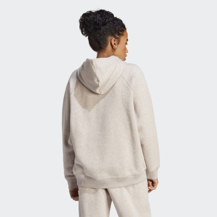 Adidas Taupe Mel All Szn Moletom Namorado De Lã