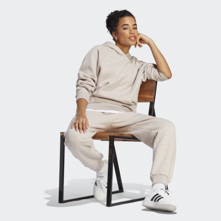 Adidas Taupe Mel All Szn Moletom Namorado De Lã