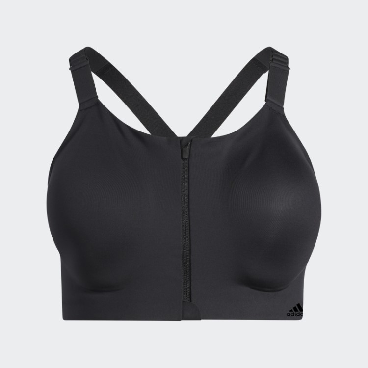 Sutiã Preto De Alto Suporte Adidas Tlrd Impact Luxe Training (tamanho Grande) Quente
