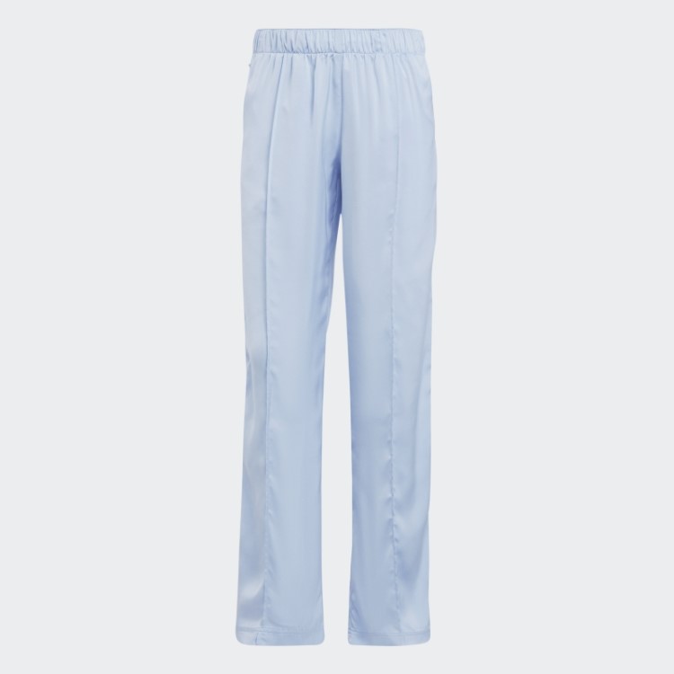 Calça De Cetim Premium Essentials Azul Dawn Adidas