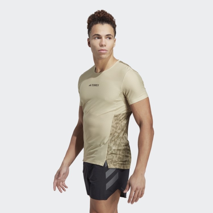 Camiseta De Corrida Terrex Agravic Pro Adidas Savanna