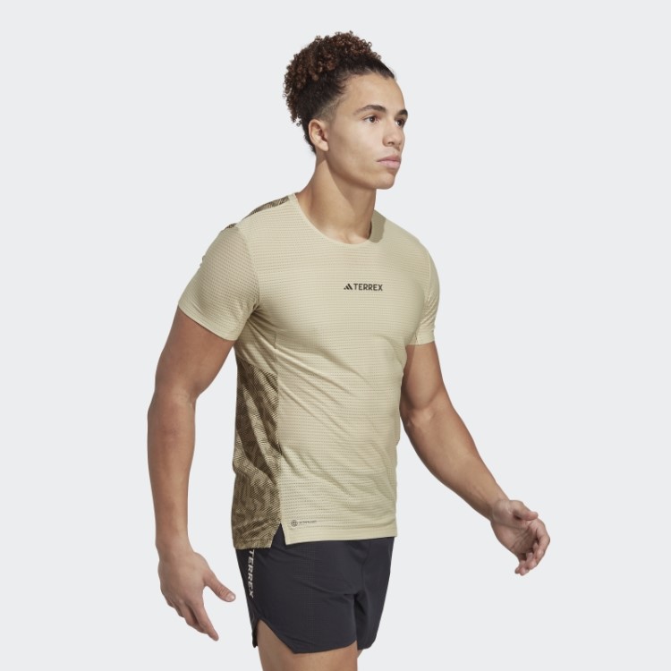 Camiseta De Corrida Terrex Agravic Pro Adidas Savanna