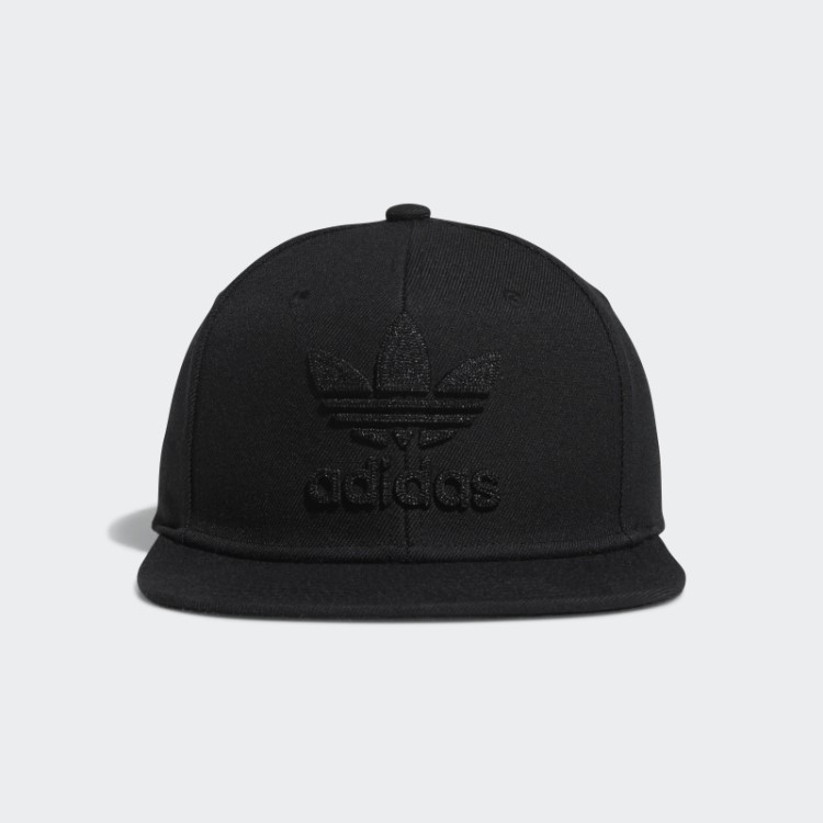 Boné Snapback Com Corrente Trefoil Preta Adidas