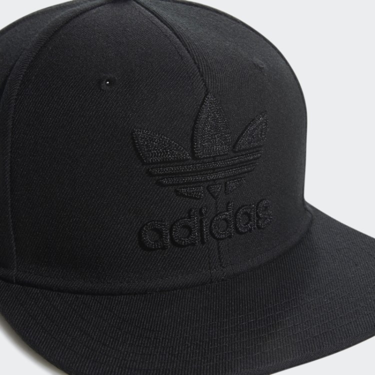 Boné Snapback Com Corrente Trefoil Preta Adidas