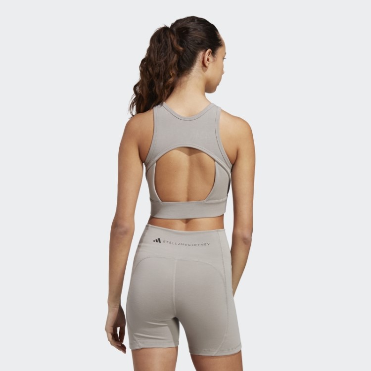 Adidas By Stella Mccartney Truestrength Top De Yoga Pomba Cinza Quente