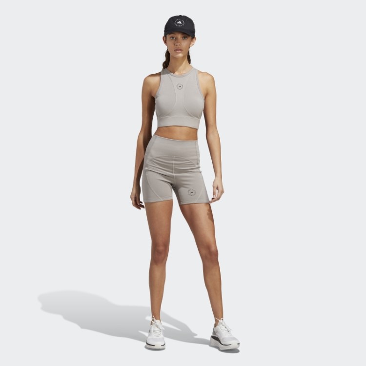 Adidas By Stella Mccartney Truestrength Top De Yoga Pomba Cinza Quente