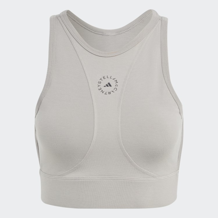Adidas By Stella Mccartney Truestrength Top De Yoga Pomba Cinza Quente