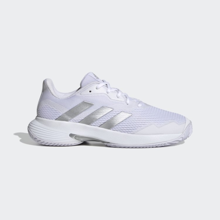 Tênis Adidas Courtjam Control Silver Hot