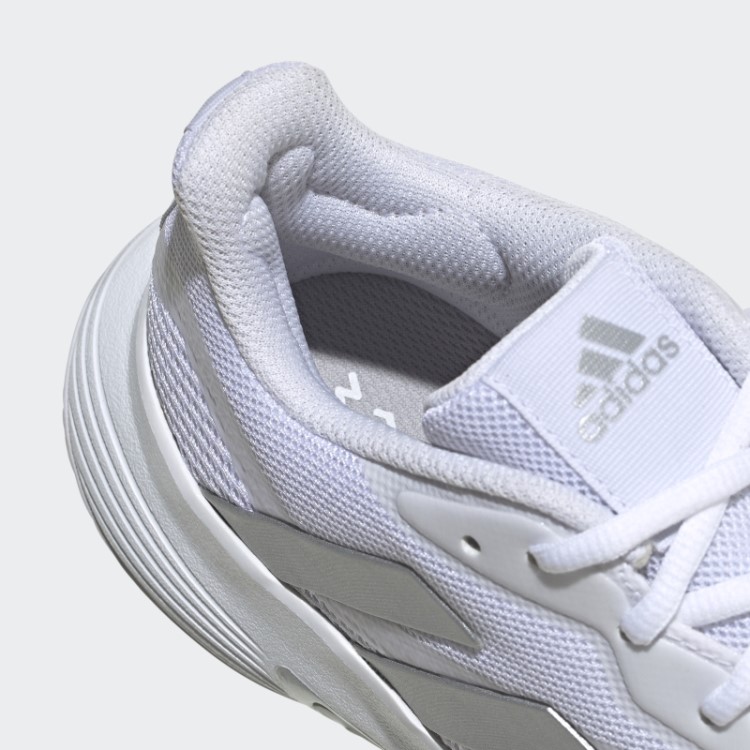 Tênis Adidas Courtjam Control Silver Hot