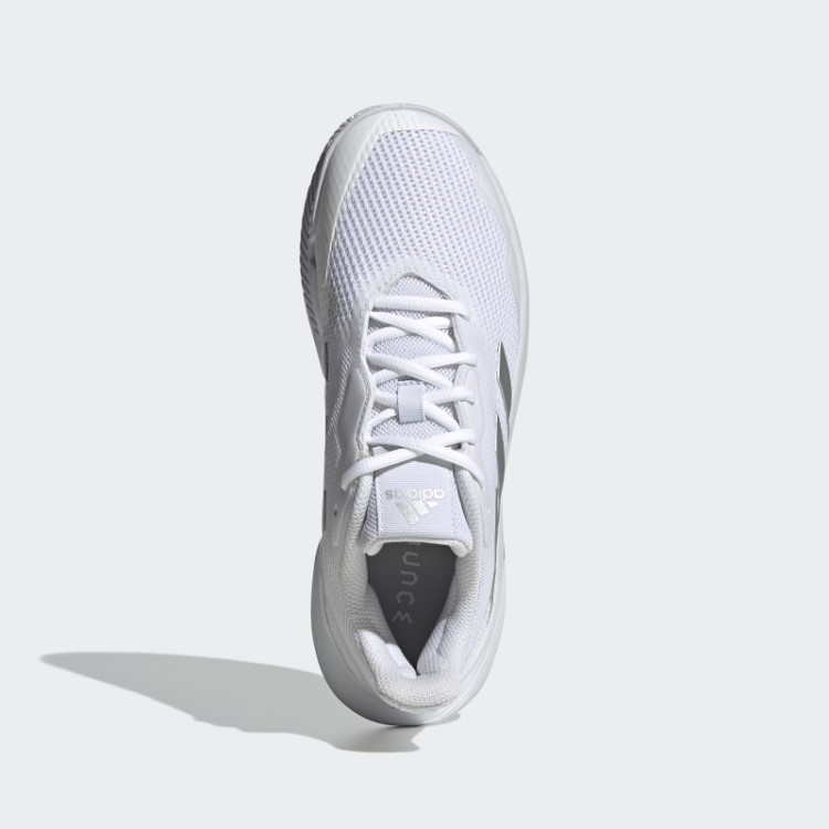 Tênis Adidas Courtjam Control Silver Hot
