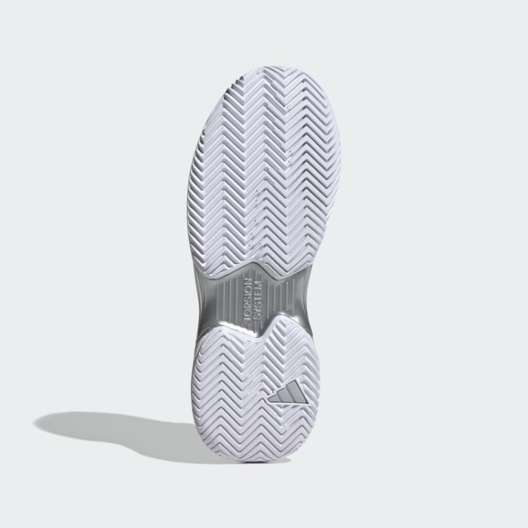 Tênis Adidas Courtjam Control Silver Hot