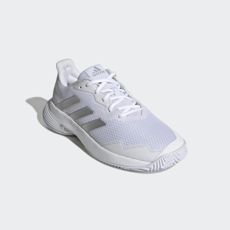 Tênis Adidas Courtjam Control Silver Hot