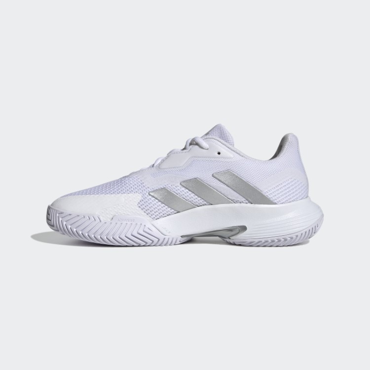 Tênis Adidas Courtjam Control Silver Hot