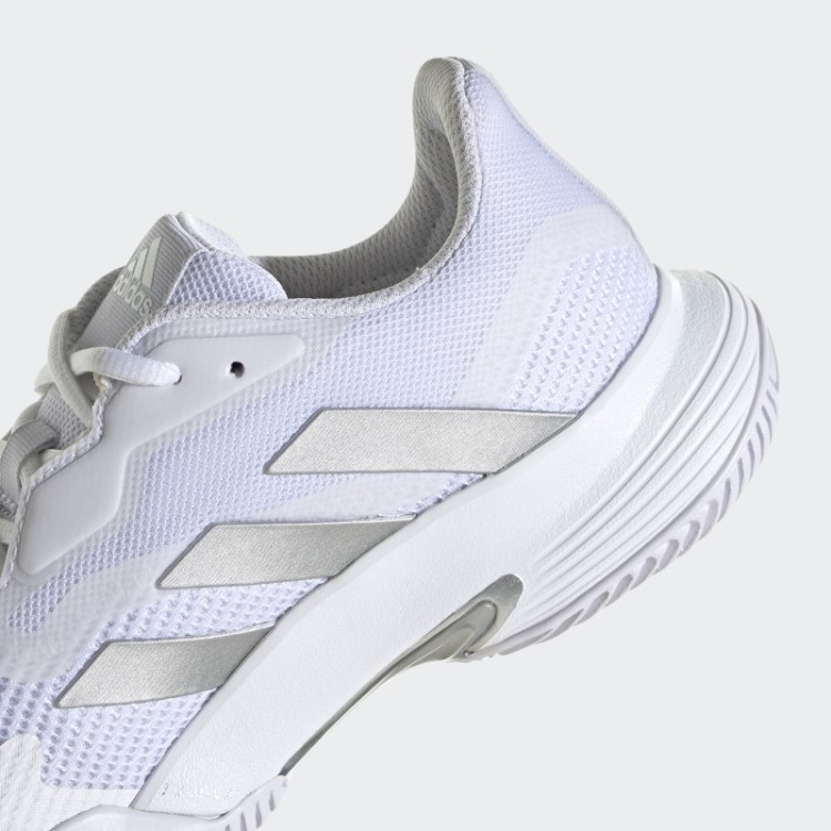 Tênis Adidas Courtjam Control Silver Hot
