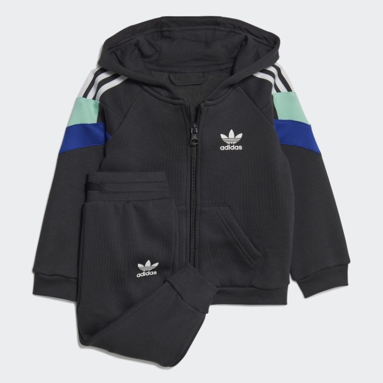 Conjunto De Moletom Com Capuz Adidas Rekive De Carbono Fashion