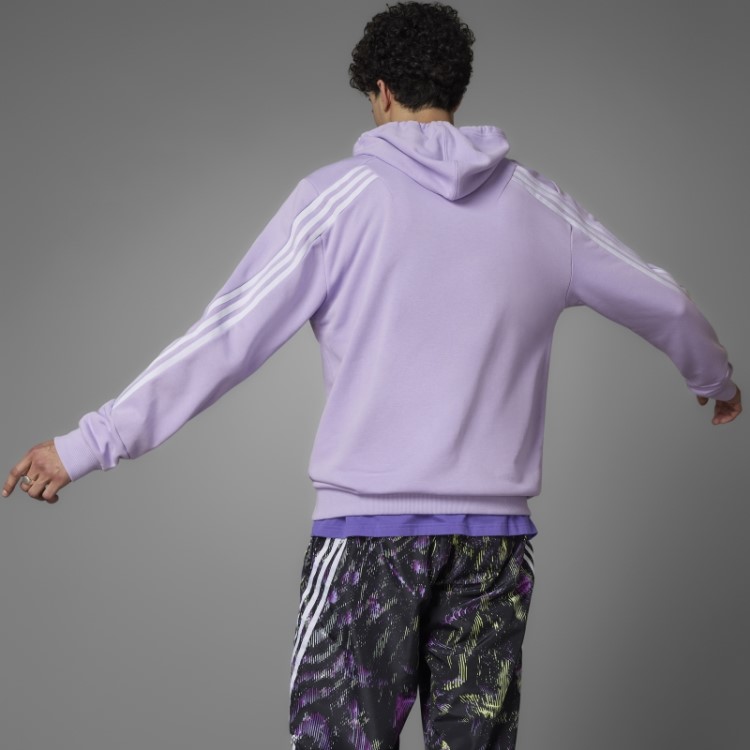 Moletom Com Capuz Adidas Future Icons Hyperpulse (gênero Neutro) Brilho Roxo