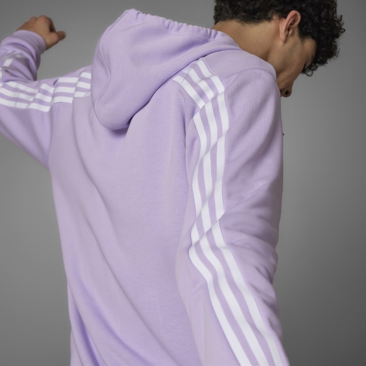 Moletom Com Capuz Adidas Future Icons Hyperpulse (gênero Neutro) Brilho Roxo