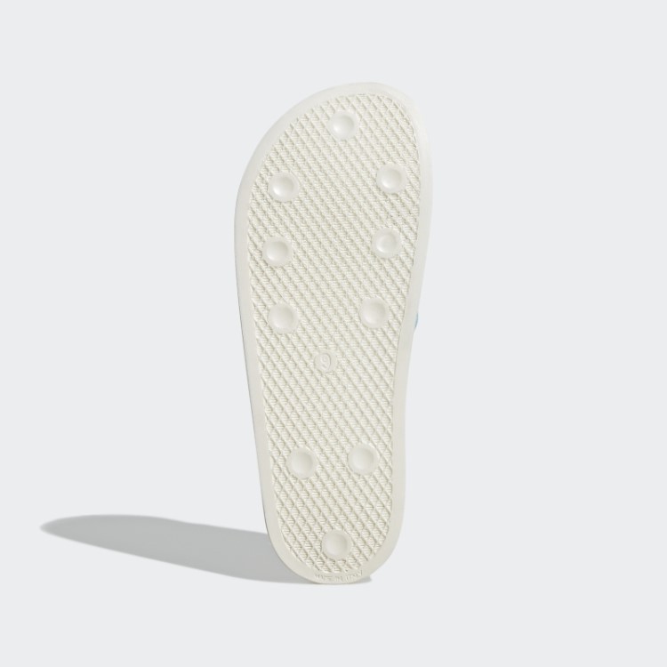 Moda De Slides Adilette Azul Adidas