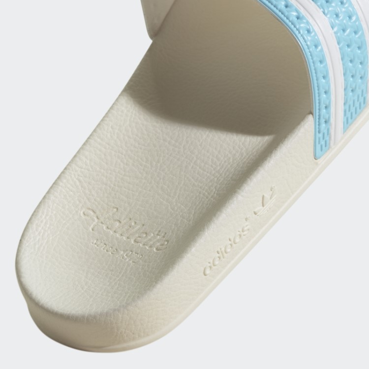 Moda De Slides Adilette Azul Adidas