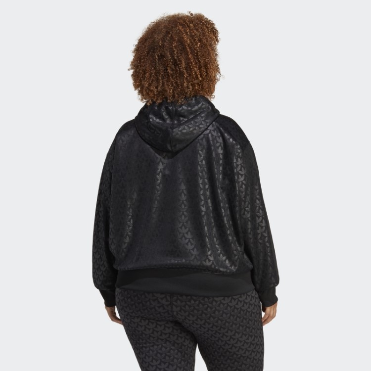 Moletom Com Logo Adidas (tamanho Grande) Preto