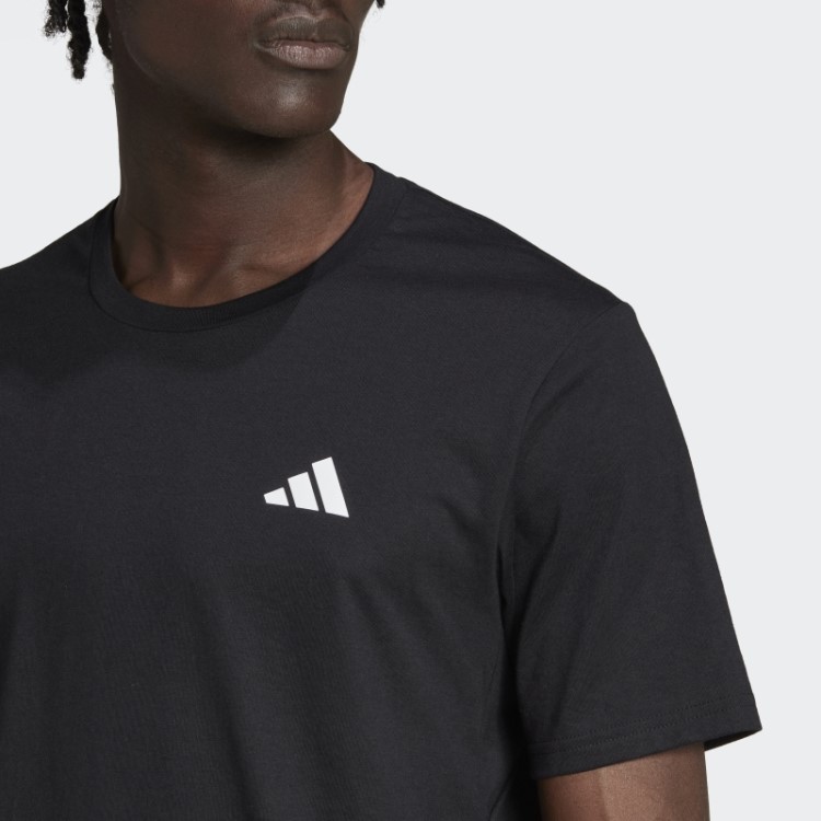 Camiseta De Treino Preta Adidas Train Essentials Feelready