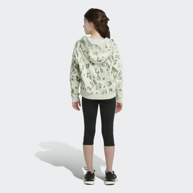 Pulôver De Lã Com Estampa Allover (tamanho Estendido) Verde Adidas