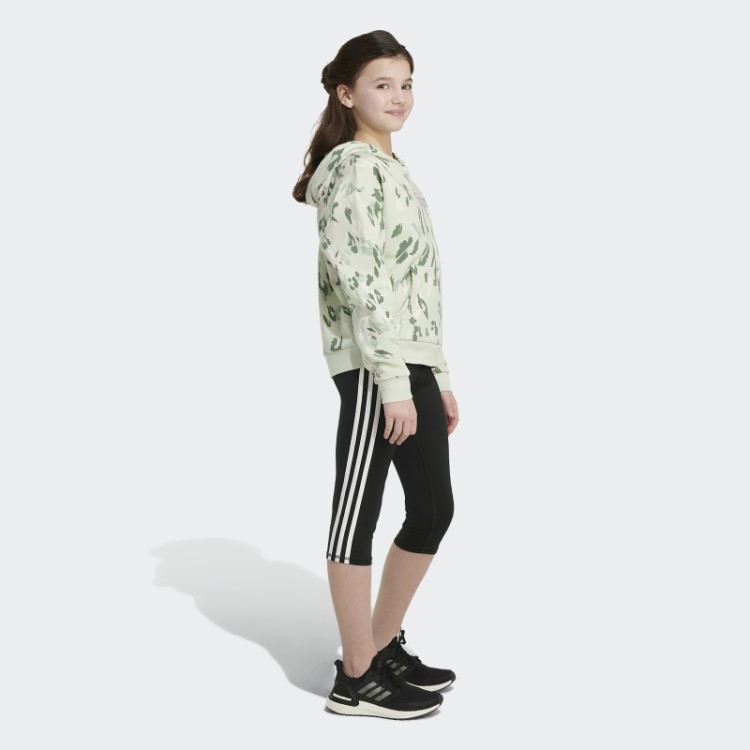 Pulôver De Lã Com Estampa Allover (tamanho Estendido) Verde Adidas