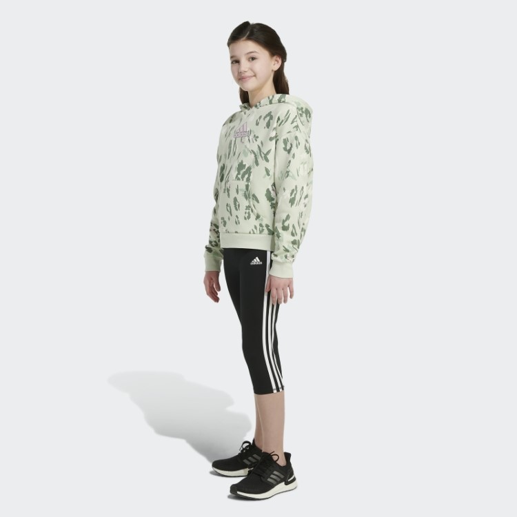 Pulôver De Lã Com Estampa Allover (tamanho Estendido) Verde Adidas