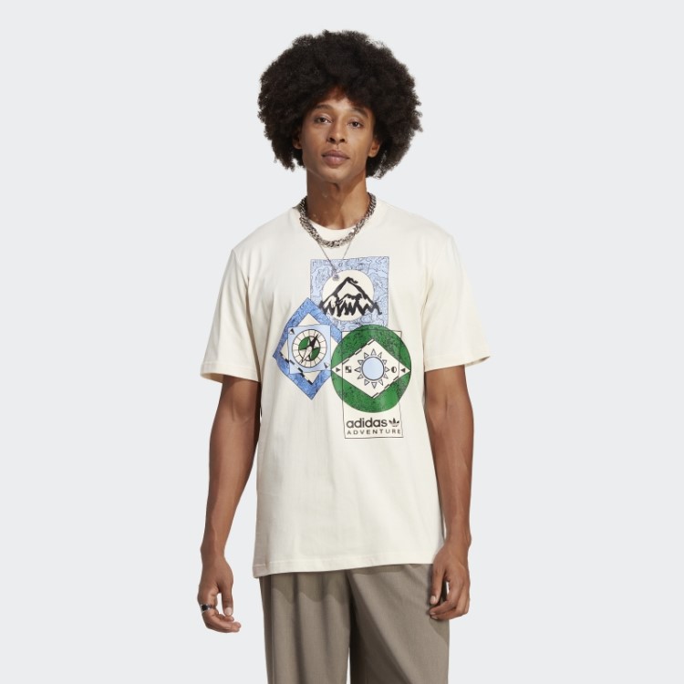 Camiseta Adidas Adventure Fc Fashion Branca