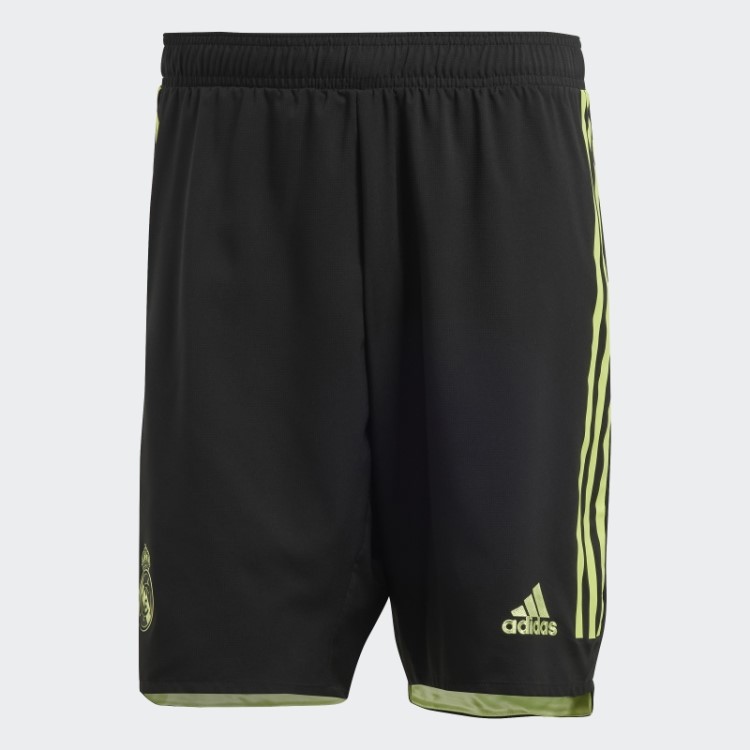 Calção Adidas Real Madrid 22/23 Terço Autêntico Preto