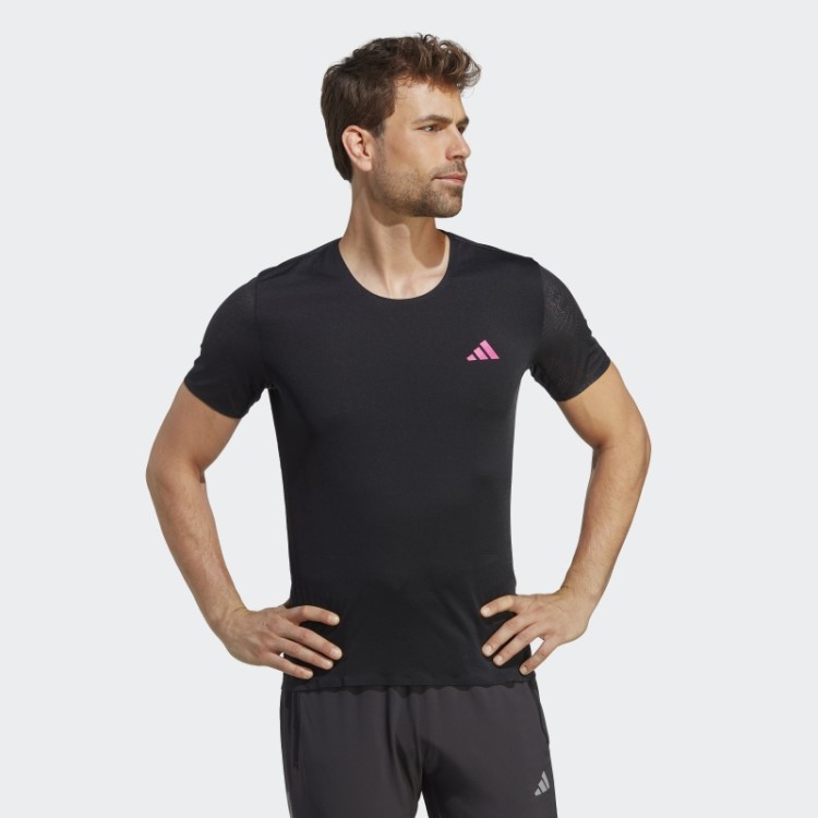 Camiseta Preta Adizero Adidas