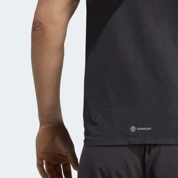 Camiseta Preta Adizero Adidas