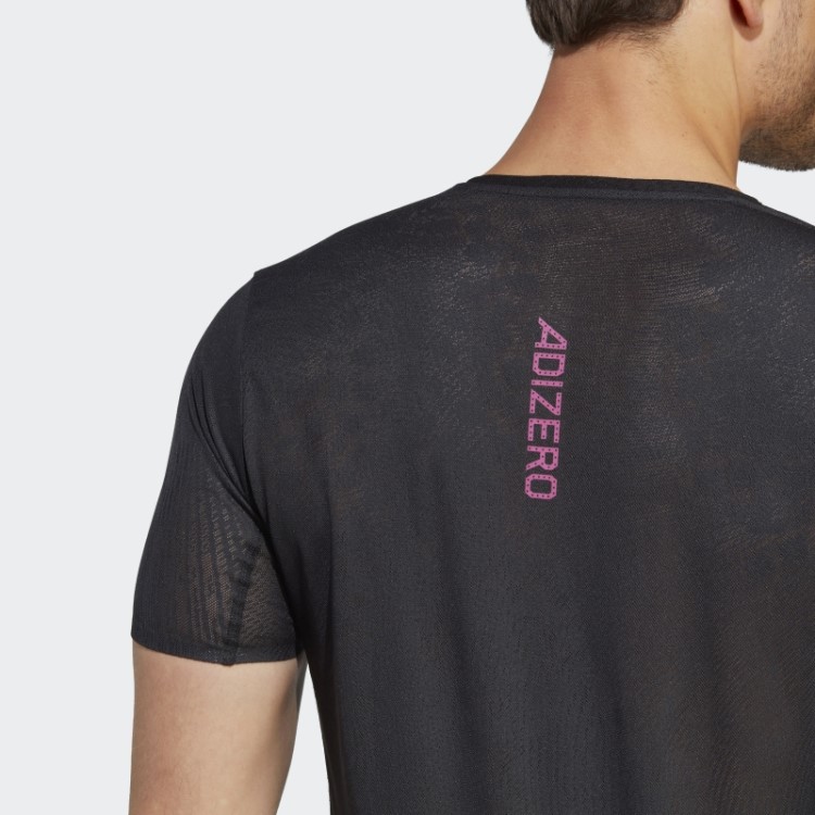 Camiseta Preta Adizero Adidas