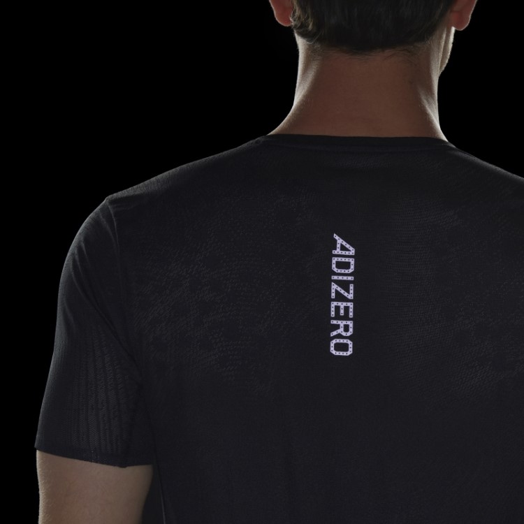 Camiseta Preta Adizero Adidas