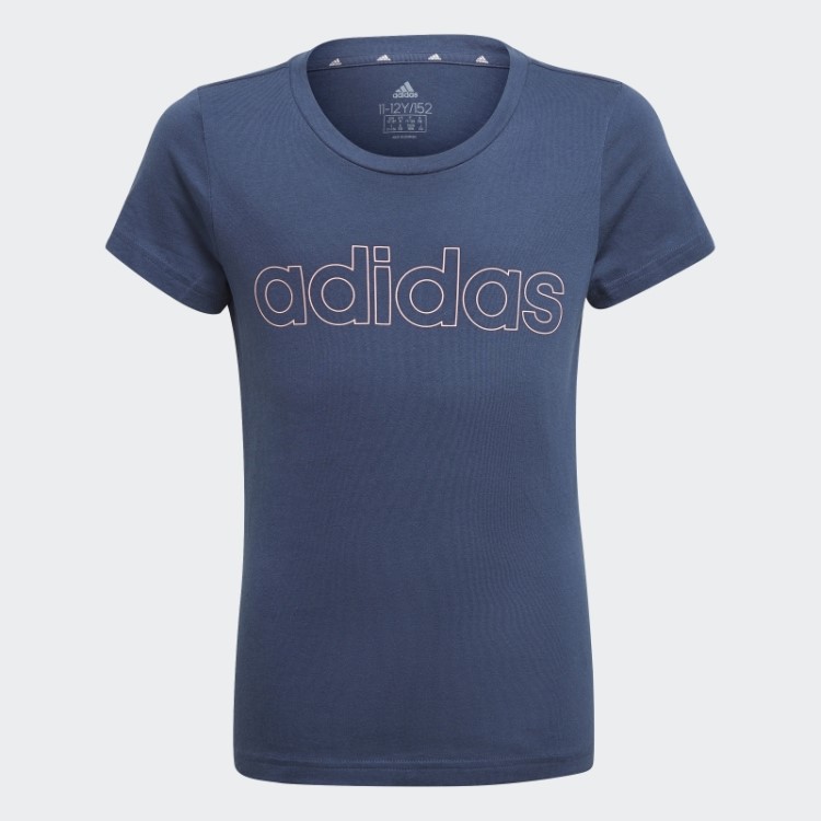 Camiseta Adidas Essencial Azul Marinho