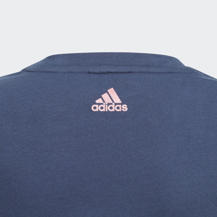 Camiseta Adidas Essencial Azul Marinho